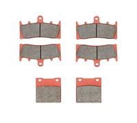 MEXITAL Plaquettes de frein Céramique Avant et Arrière pour Ninja ZX 7R (ZX 750 P) (96-03) ZRX 1100 (ZR 1100 C) (97-00) ZRX 1200 R/S (01-08) ZX12R (ZX 1200 A/B) (00-03)