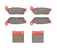 MEXITAL Plaquettes de frein Céramique Avant et Arrière pour Suzuki RF 400 R-GK78A / RF 600 R 1993-1997 / GSF 650 Bandit 1995-1999