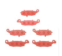 MEXITAL Plaquettes de frein Céramique Avant et Arrière pour ZR-7 ZR 750 (99-05) / VN 1600 (03-08) / VN 1500 Nomad Fi (99-05) / VN 1700 Classic Tourer Vulcan Nomad (09-13)