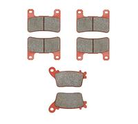 MEXITAL Plaquettes de frein Céramique Avant et Arrière pour ZX 10 R (ZX 1000 J/K) (11-15) GSXR 1000 K9/L (Tokico & Brembo Caliper) (09-14)
