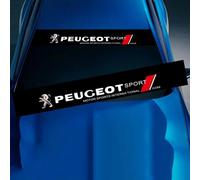 MExmob Autocollant de Pare-Brise de Voiture pour Peugeot 308 408 508 1008 4008 5008 106 307 Badge Autocollant de Carrosserie de Style de Voiture Accessoires de Décoration