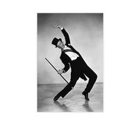 MExmob Poster sur toile de l'acteur Fred Astaire - Décoration murale pour salon, chambre à coucher - Style sans cadre - 40 x 60 cm