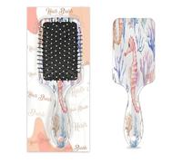 Mexpekil Aquarelle Ocean Seahorse Crabe Coral Brosse à cheveux démêlante pour cheveux secs et humides Peigne à coussin d'air pour IDS, filles, femmes, hommes