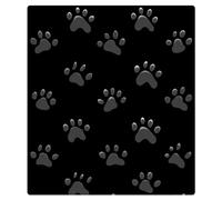 Mexpekil Autocollant magnétique pour lave-vaisselle Motif empreintes de pattes de chien 53 x 66 cm