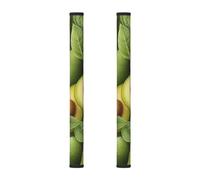 Mexpekil Avocado Lot de 2 couvercles de poignée de réfrigérateur