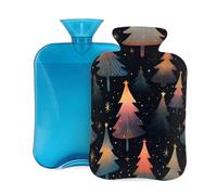 Mexpekil Bouillotte magique avec housse en PVC pour soulager la douleur, les pieds, le dos, la chaleur