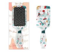 Mexpekil Brosse à cheveux démêlante en forme d'avion de dessin animé coloré - Brosse à cheveux humides et secs - Peigne à coussin d'air pour IDS, filles, femmes, hommes