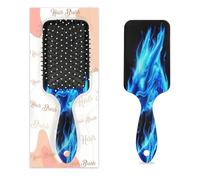 Mexpekil Brosse à cheveux démêlante en forme de dragon bleu abstrait - Brosse à cheveux humides et secs - Peigne à coussin d'air pour IDS, filles, femmes, hommes