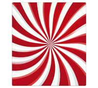Mexpekil Candy Cane Swirl Couvercle magnétique pour lave-vaisselle | Housses décoratives réutilisables pour lave-vaisselle, panneau avant magnétique, autocollant pour appareils de cuisine