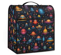 Mexpekil Cartoon Planet Universe Housse de protection universelle pour mixeur sur socle 5 à 8 litres avec poignée supérieure et poches