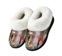 Mexpekil Chaussons bottes Paris France Tour Eiffel Intérieur Extérieur Maison Chaussures, multicolore, 41/42 EU