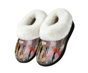 Mexpekil Chaussons bottes Paris France Tour Eiffel Intérieur Extérieur Maison Chaussures, multicolore, 46 EU