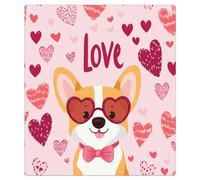 Mexpekil Couvercle magnétique de lave-vaisselle pour porte avant, Corgi avec lunettes de soleil, panneau décoratif réutilisable pour lave-vaisselle, réfrigérateur, 53,3 x 66 cm