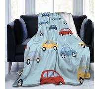Mexpekil Couverture polaire en flanelle douce et confortable pour canapé, lit, camping, voyage, 150 x 125 cm