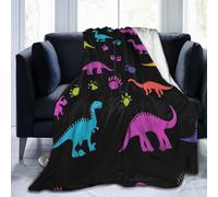 Mexpekil Couverture polaire en flanelle douce et confortable pour canapé, lit, camping, voyage, 150 x 125 cm
