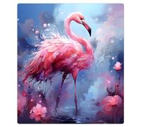 Mexpekil Flamingo Pink Art Couvercle magnétique pour lave-vaisselle
