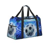 Mexpekil Grand sac de sport à main imperméable pliable pour voyage, sport, gym, danse, Ballon de football pour sports de terrain, Taille unique