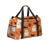 Mexpekil Grand sac de sport à main imperméable pliable pour voyage, sport, gym, danse, Ghosts Bats Spider, Taille unique