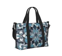 Mexpekil Grand sac de voyage imperméable pour le sport, la gym, le week-end, pour homme et femme, Art Floral Mandala, Taille unique
