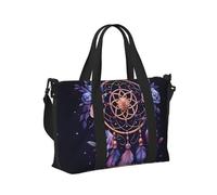 Mexpekil Grand sac de voyage imperméable pour le sport, la gym, le week-end, pour homme et femme, Attrape-rêves violet, Taille unique