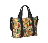 Mexpekil Grand sac de voyage imperméable pour le sport, la gym, le week-end, pour homme et femme, Modèles de femmes africaines, Taille unique