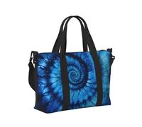 Mexpekil Grand sac de voyage imperméable pour le sport, la gym, le week-end, pour homme et femme, Teinture bleue., Taille unique