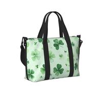 Mexpekil Grand sac de voyage imperméable pour le sport, la gym, le week-end, pour homme et femme, Trèfle mignon, Taille unique