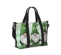 Mexpekil Grand sac de voyage imperméable pour le sport, la gym, le week-end, pour homme et femme, Trèfle mignon nains, Taille unique