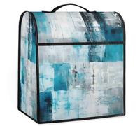 Mexpekil Housse de protection universelle avec poignée supérieure et poches pour peinture abstraite, 5 à 8 litres, accessoires de protection pour appareils de cuisine