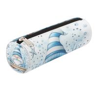 Mexpekil Jolie trousse à crayons motif nain de l'océan et étoile de mer pour filles et garçons - Petite trousse de fournitures scolaires pour étudiants et bureau