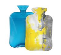 Mexpekil Modern Art Bouillotte avec housse en PVC pour soulager la douleur, les pieds, le dos, la chaleur