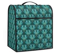 Mexpekil Petite coque symétrique bleue pour mixeur sur pied de 5 à 8 litres, housses anti-poussière avec poignée supérieure et poches, accessoires de protection universels pour appareils de cuisine