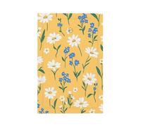 Mexpekil Petite marguerite Plantes Couvercle d'interrupteur 1 gang Plaque murale décorative pour la maison et le bureau
