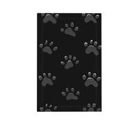 Mexpekil Plaque murale décorative pour interrupteur Motif empreintes de pattes de chien