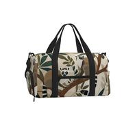 Mexpekil Sac de sport avec compartiment à chaussures étanche Grand sac fourre-tout de voyage, Lémuriens sur l'arbre, One Size, Classique