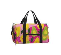 Mexpekil Sac de sport avec compartiment à chaussures étanche Grand sac fourre-tout de voyage, Poire de couleur vive, One Size, Classique