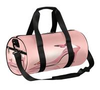 Mexpekil Sac de sport avec compartiment à chaussures, étanche, talons hauts Kissed by Butterflies Sac à dos de voyage pour fitness, gym, week-end, Talons hauts embrassés par des papillons
