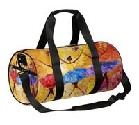 Mexpekil Sac de sport avec compartiment à chaussures, étanche, trois ballets, beautés dansantes, peinture à l'huile, sac à dos de voyage pour fitness, gym, week-end, Peinture à l'huile Three Ballet