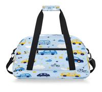 Mexpekil Sac de sport de voyage pour filles et garçons, sac à main étanche pour le sport, la danse, l'école, Cars Stars Clound