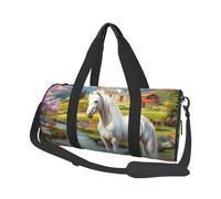 Mexpekil Sac de sport pliable - Sac de voyage - Sac de voyage étanche - Sac de sport - Sac de danse - Sac de week-end - Sac de nuit, Château Cheval Blanc, Taille unique