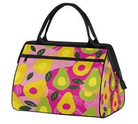 Mexpekil Sac de voyage imperméable pour la gym, le w nd, le w nd, grand sac fourre-tout pour femmes, hommes, enfants, Poire de couleur vive