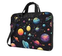 Mexpekil Sacoche étanche pour ordinateur portable avec sangle amovible pour homme et femme, Planète des avions, 13 Inch