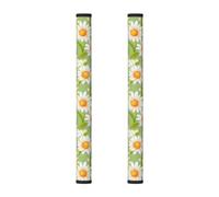 Mexpekil Spring Flowers Daisy Lot de 2 couvre-poignées de réfrigérateur