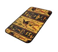 Mexpekil Tapis de sol antidérapant pour entrée intérieure ou extérieure Motif Égypte antique 100 x 50 cm
