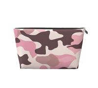 Mexpekil Trousse de maquillage étanche pour cosmétiques - Petite trousse de maquillage portable - Accessoires de voyage - Cadeaux pour femmes, hommes et filles, Rose camouflage, One Size