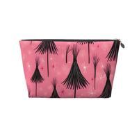 Mexpekil Trousse de maquillage étanche pour cosmétiques - Petite trousse de maquillage portable - Accessoires de voyage - Cadeaux pour femmes, hommes et filles, Balais de sorcière, One Size