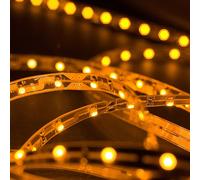 Mextronic 24V LED Rayures 5m Bande LED 3528 Jaune 588-592nm 24W 500CM 24V IP20
