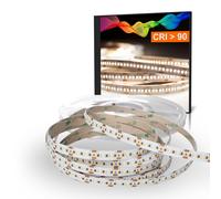 Mextronic Bande LED 2216 Blanc Neutre (4000k) Cri 90 90W 5 Mètre 24V IP20 Str
