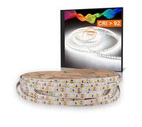 Mextronic Bande LED 2835 Blanc Froid(5700k) Cri 92 72W 5 Mètre 12V IP20 Streif