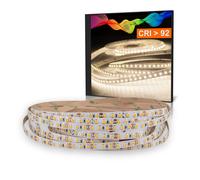Mextronic Bande LED 2835 Blanc Neutre (4000k) Cri 92 72W 5 Mètre 12V IP20 Str